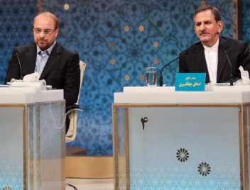 كپي كاري قاليباف از صدای میرحسین و سیمای احمدی نژاد/جهانگیری پدیده مناظره اول/ناکامی و کم فروغی ابراهیم رئیسی