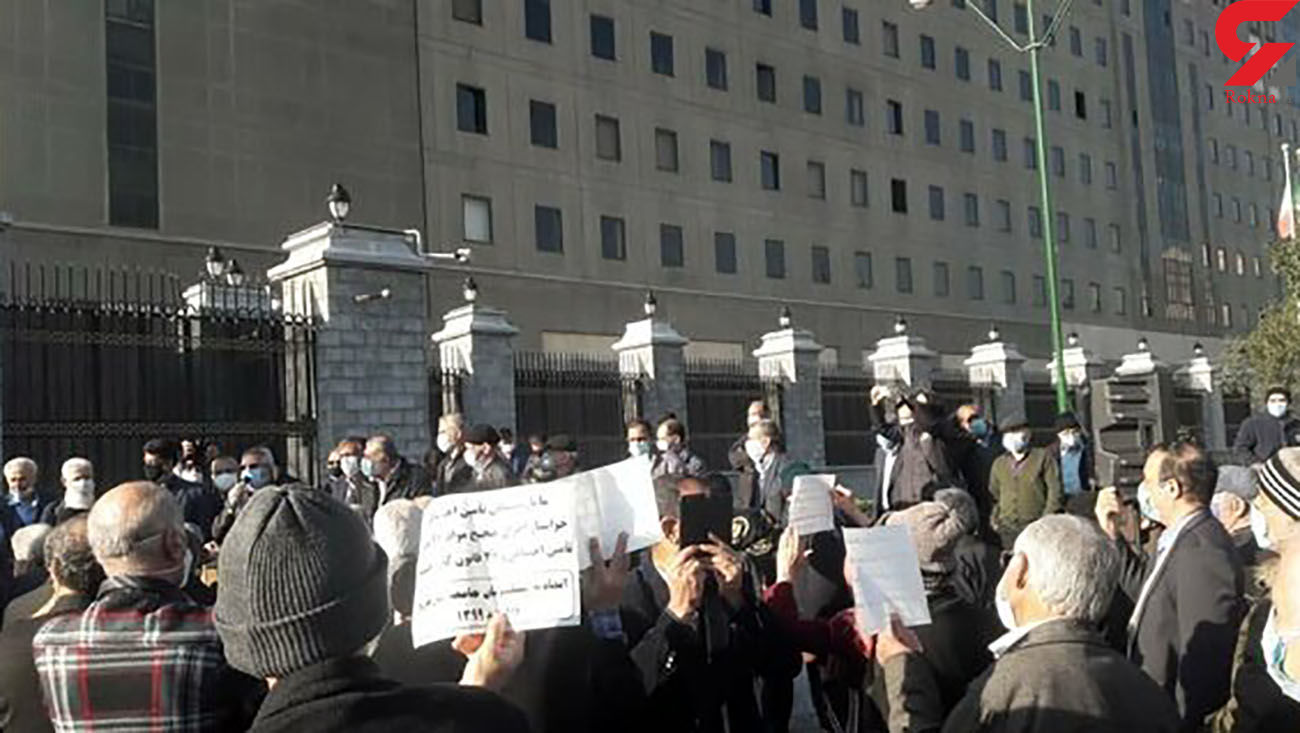 ادامه اعتراضات بازنشستگان + جزئیات