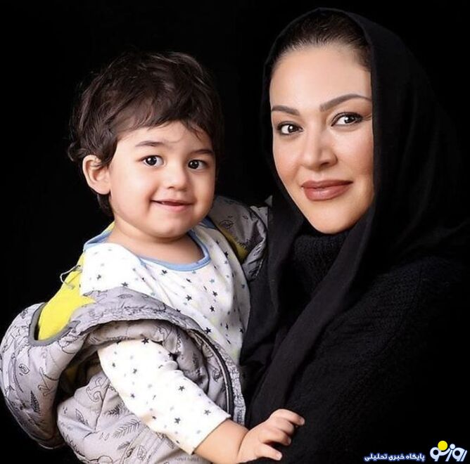 زیبا بروفه با پسر خوش خنده‌اش +عکس