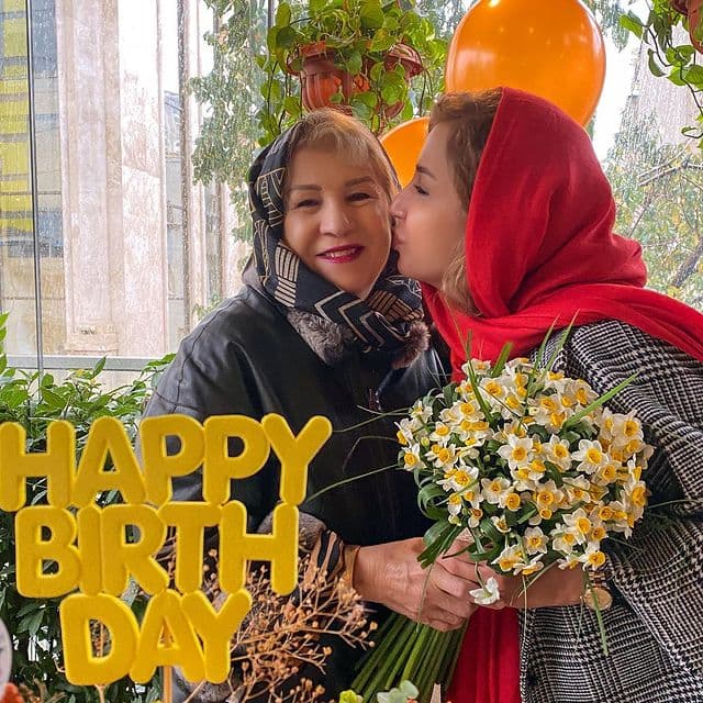 عکس شبنم قلی خانی برای تولد مادرش شبنم قلی خانی