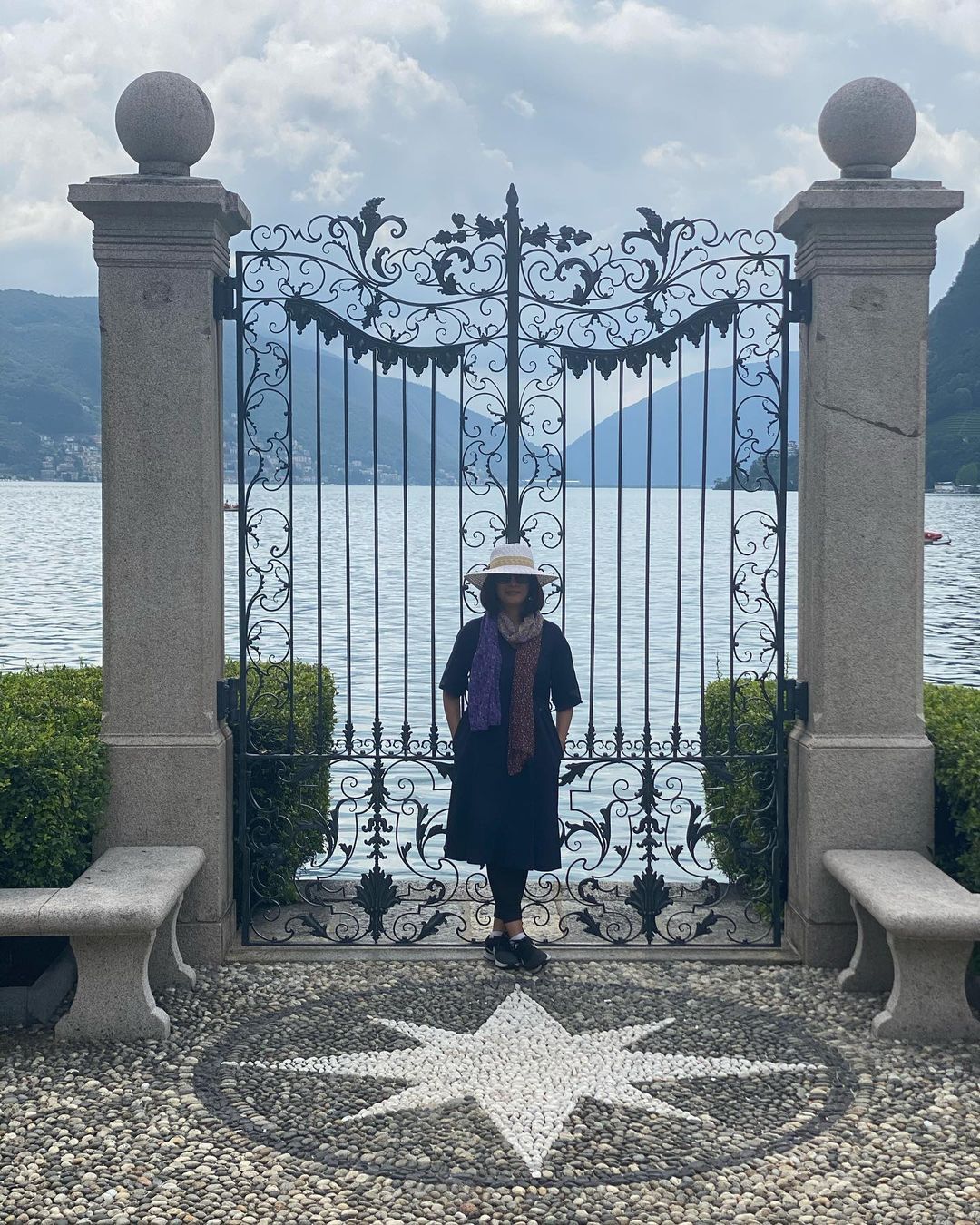 گردش مارال فرجاد در سوئیس + تصاویر مارال فرجاد در سوئیس