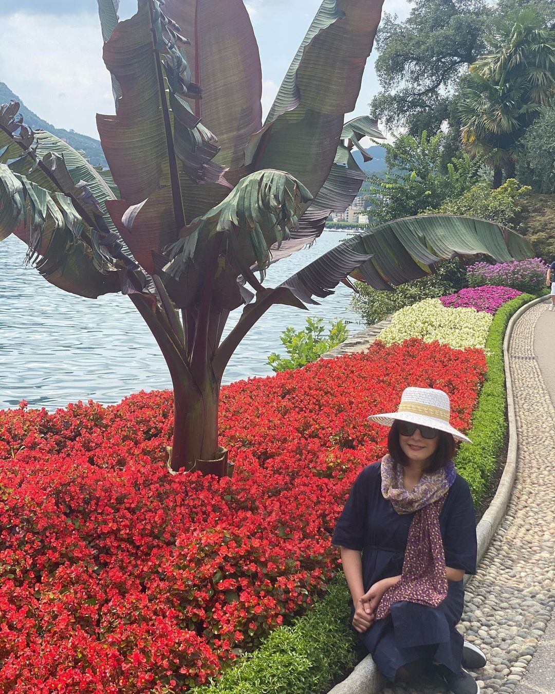 گردش مارال فرجاد در سوئیس + تصاویر مارال فرجاد در سوئیس