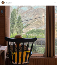 زیرکانه ترین کشف حجاب در استوری لیندا کیانی ! لیندا کیانی