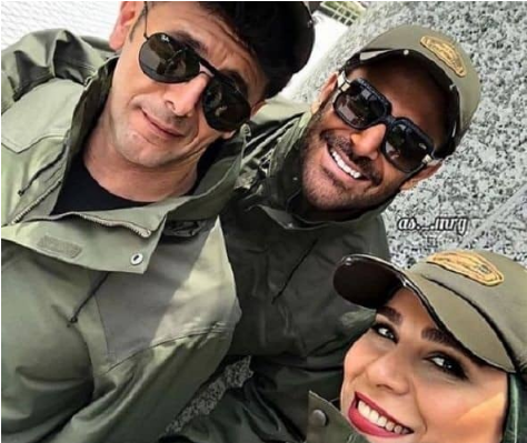 سحر دولتشاهی با لباس خیلی مردانه در خارج/عکس سحر دولتشاهی با لباس خیلی مردانه در خارج/عکس