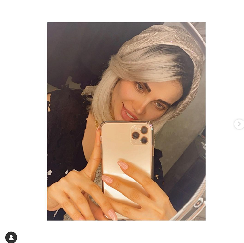 تغییر چهره همسر مهدی قائدی در دبی + عکس