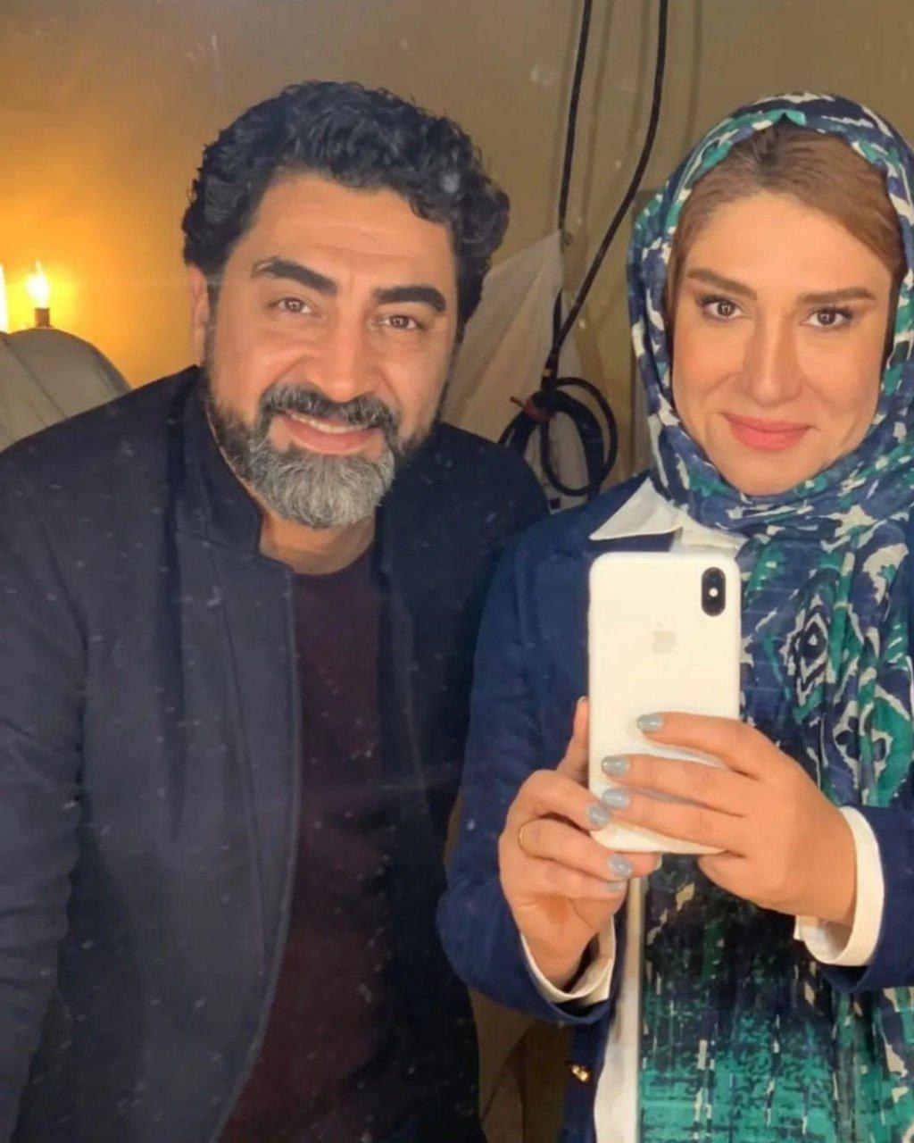 عکس های حاشیه ساز نسیم ادبی با آقای بازیگر عکس های حاشیه ساز نسیم ادبی با آقای بازیگر