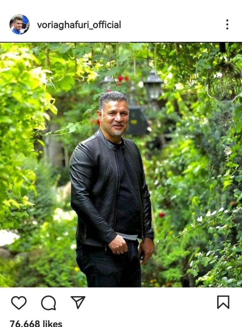 وریا غفوری تمام قد پشت این پرسپولیسی درآمد
