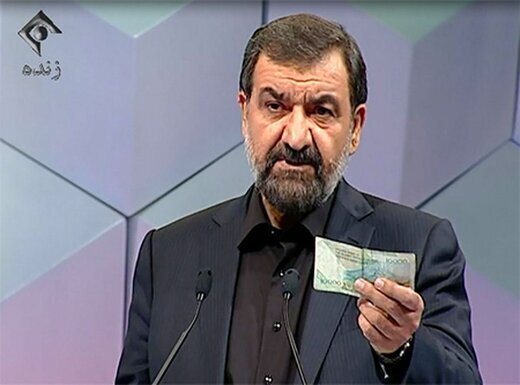 طعنه به قیمت دلار با انتشار عکسی انتخاباتی از محسن رضایی