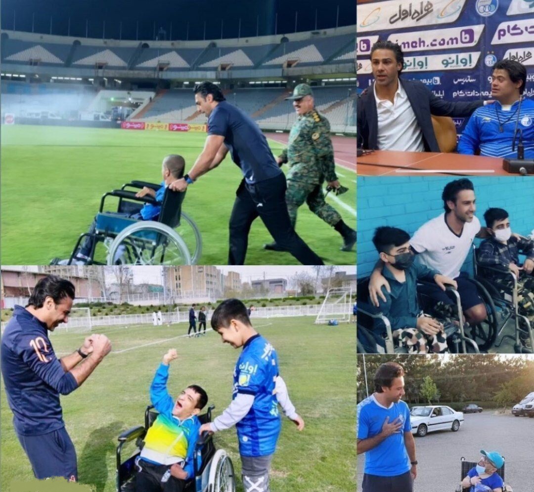 علی کریمی و فرهاد مجیدی با معرفت و جذاب علی کریمی و فرهاد مجیدی با معرفت و جذاب