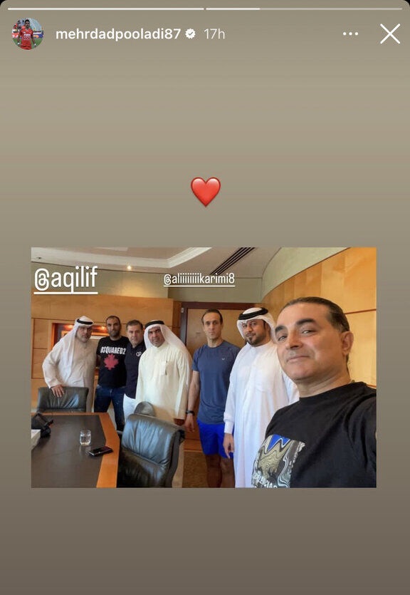 دیدار علی کریمی با پرسپولیسی جنجالی دیدار علی کریمی با پرسپولیسی جنجالی