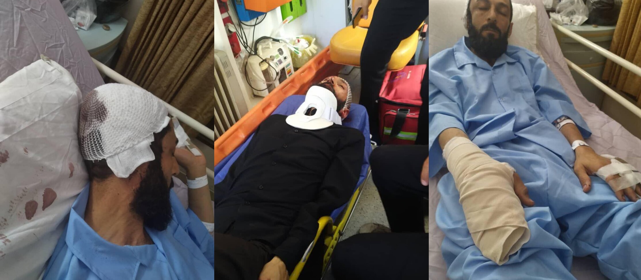 حمله به دو امام جماعت مسجد در قم / یکی از امامان جماعت: با لوله آهنی به سر و صورت می‌کوبیدند / شیشه های ماشینم را خرد کردند / پلیس با ۴۰دقیقه تاخیر رسید؛ هیچ اقدامی هم برای دستگیری ضاربان نکرد