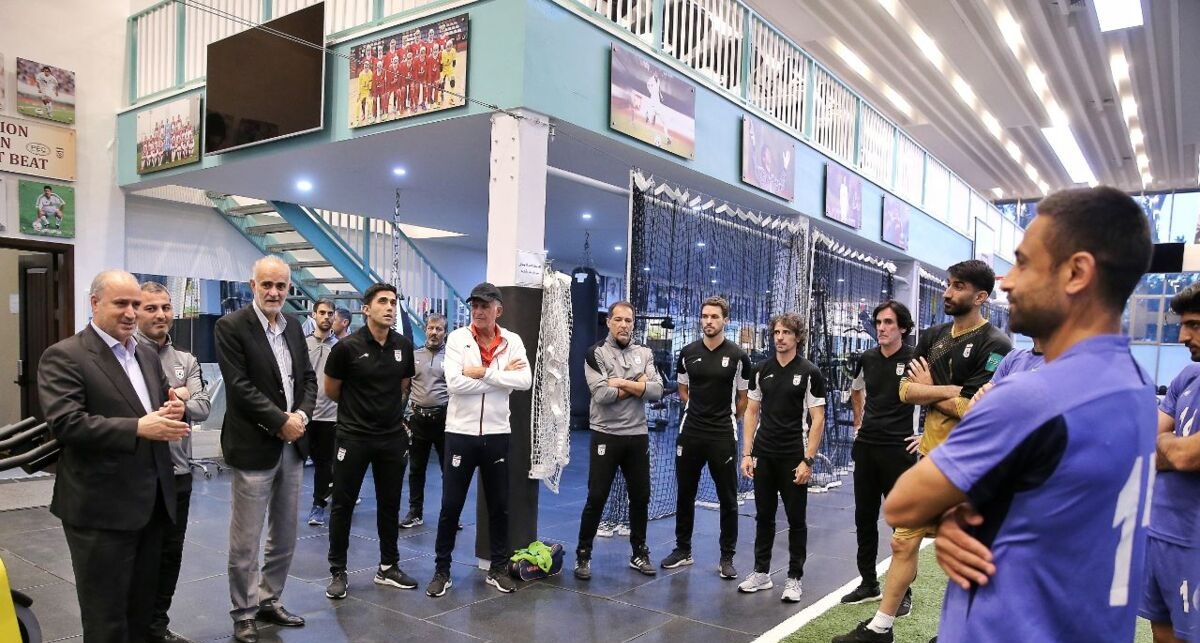 سنگ تمام فدراسیون برای تیم ملی و کی روش در قطر سنگ تمام فدراسیون برای تیم ملی و کی روش در قطر