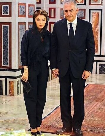 جنجال برای عکس با حجاب ياسمين پهلوي