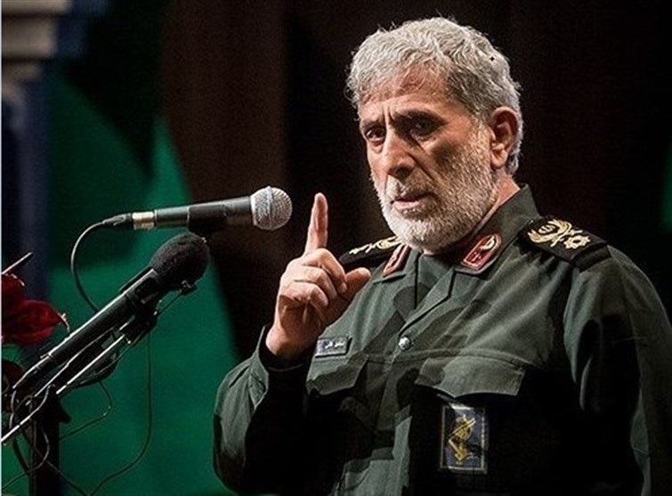 فرمانده سپاه قدس: بسیج جهانی سربازان اسلام تشکیل شده / هنوز صدا از لبنان قطع نشده؛ از یمن هم صدا بلند می‌شود که ما هم هستیم؛ از دیگر کشور‌ها هم همین طور / برای اضمحلال کامل اسرائیل در کنار جبهه مقاومت هستیم
