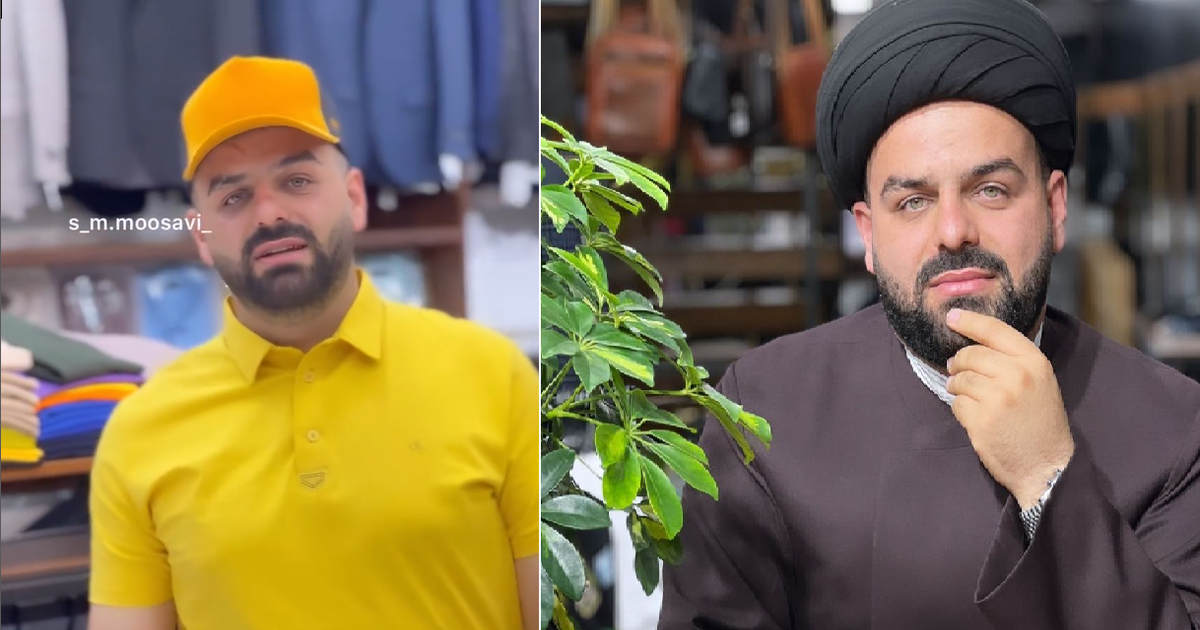 تبلیغات عجیب آخوند بلاگر در اینستاگرام