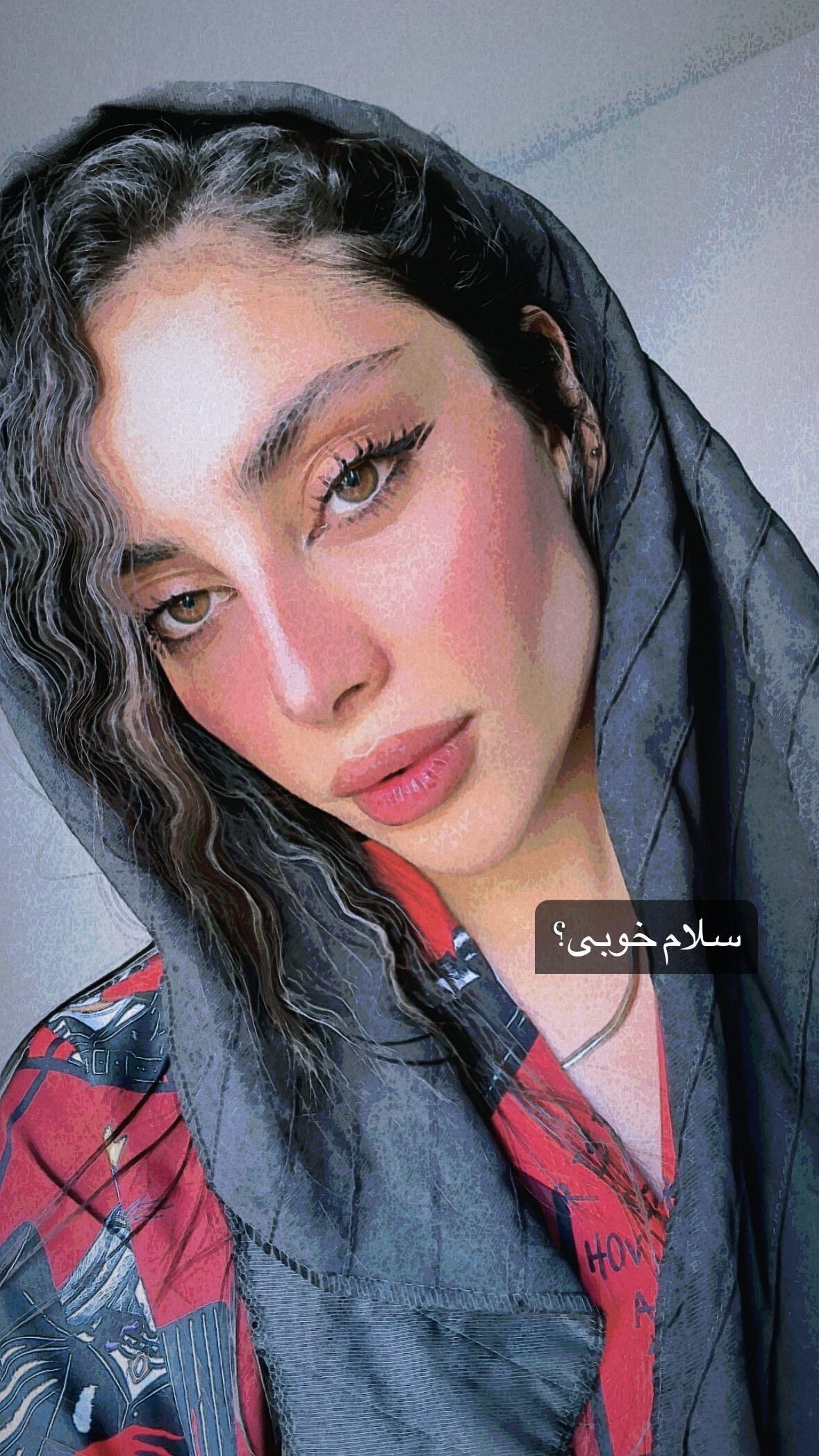 استوری جدید ترلان پروانه با فیلتر غلیظ/عکس