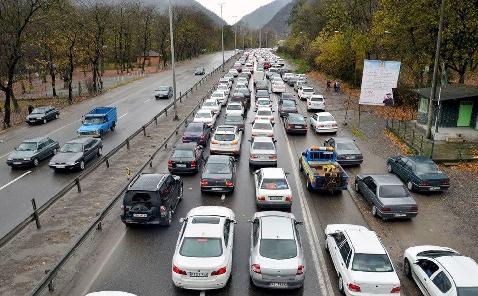 وضعیت جاده‌ها و راه‌ها، امروز ۲۲ تیر ۱۴۰۲ / بارش باران در جاده‌های مازندران