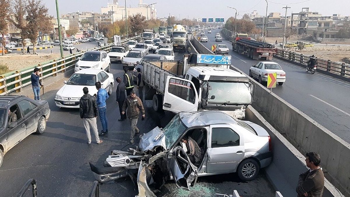آمار وحشتناک جان باختگان تصادفات جاده‌ای در ۱۹ روز گذشته