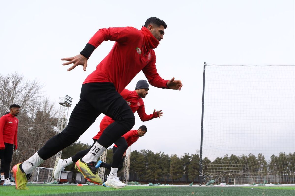 پرسپولیس در آزادی تمرین کرد پرسپولیس در آزادی تمرین کرد
