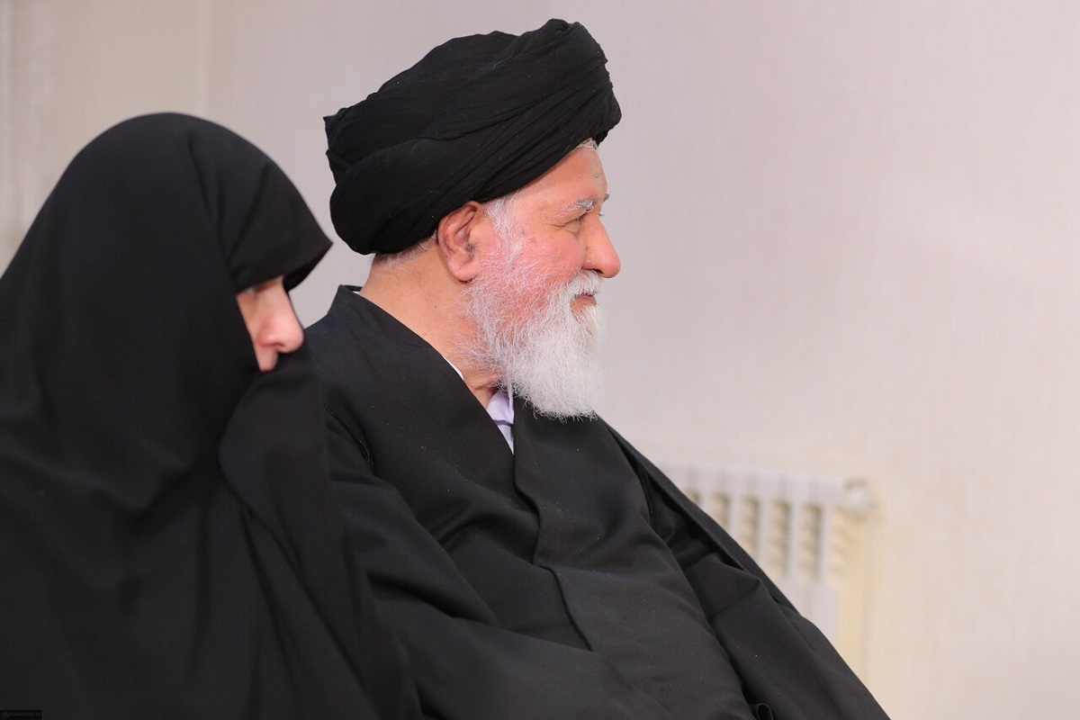 جدید ترین عکس جمیله علم الهدی بعد از شهادت ابراهیم رئیسی