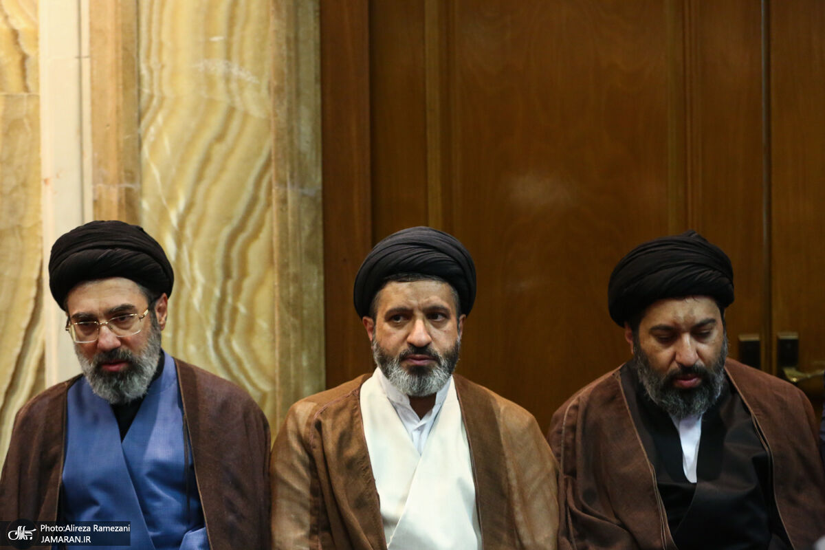فرزندان رهبر انقلاب پسران رهبر انقلاب مجتبی خامنه ای میثم خامنه ای مجتبی خامنه ای