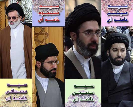 فرزندان رهبر انقلاب پسران رهبر انقلاب مجتبی خامنه ای میثم خامنه ای مجتبی خامنه ای