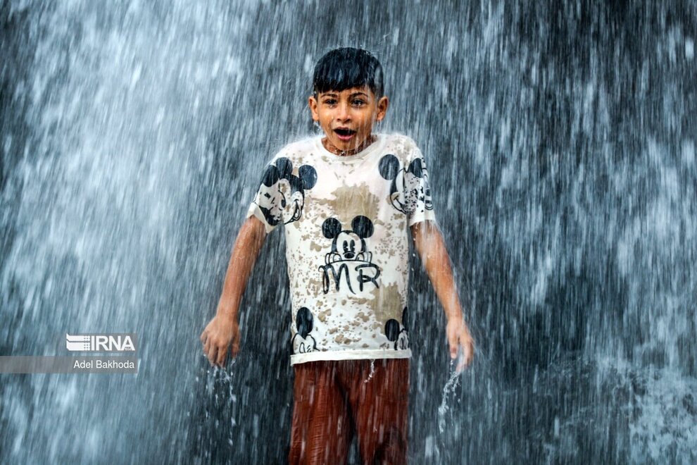 تصاویری از تفریح تابستانه ایرانی‌ها در گنجنامه