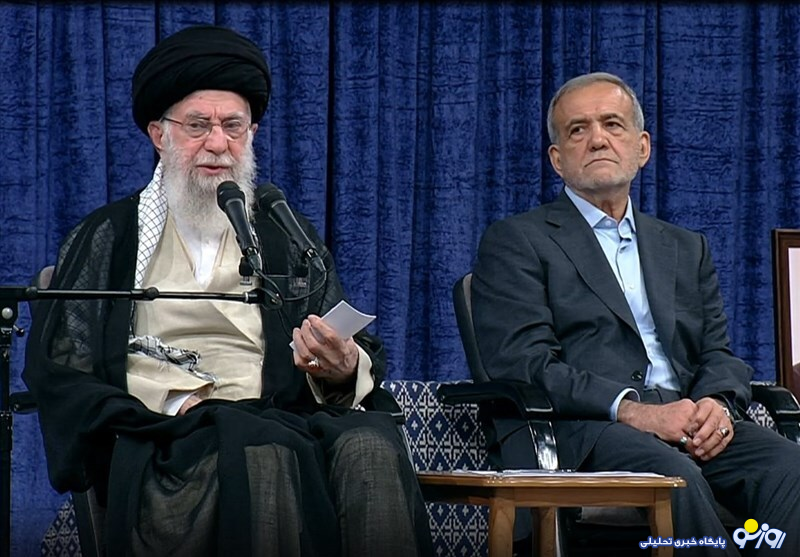 رهبر معظم انقلاب:خداوند رئیس جمهور عزیز جدیدمان را توفیق بدهد اهداف عالی را محقق کند/بیانات رئیس جمهور متقن و عمیق و حاکی از پایبندی به مبانی حقیقی مردم سالاری اسلامی است