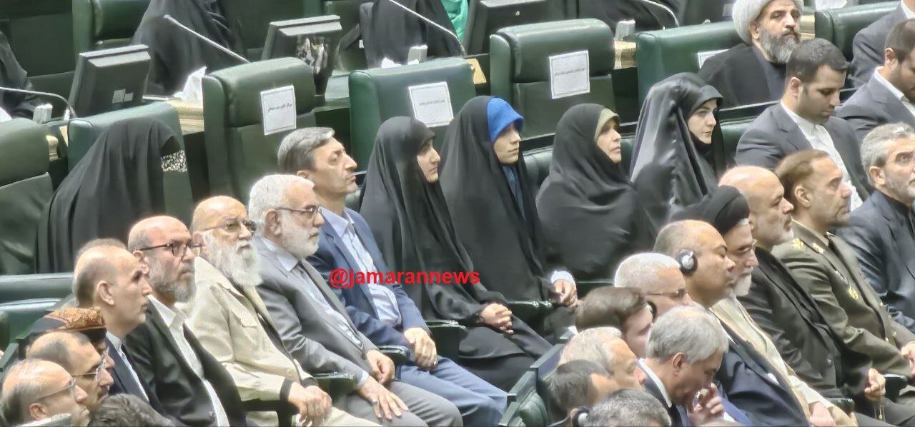همنشینی فرزندان پزشکیان در کنار خانواده قالیباف