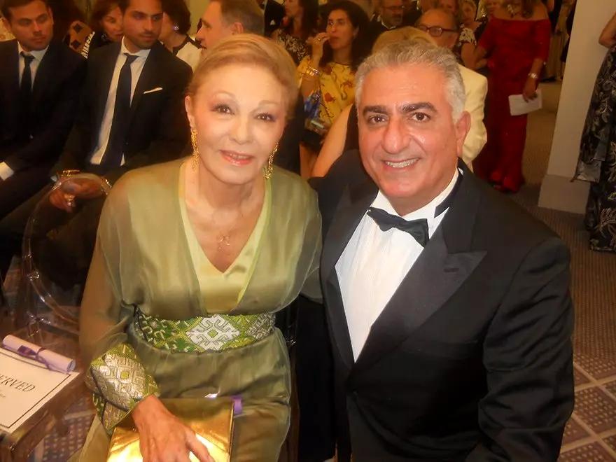 فرح پهلوی و رضا پهلوی جایزه صلح دریافت میکنند فرح پهلوی و رضا پهلوی جایزه صلح دریافت میکنند