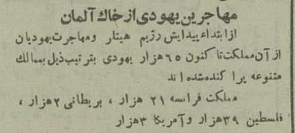 هیتلر، یهودیها و کمونیستها را فراری داد!