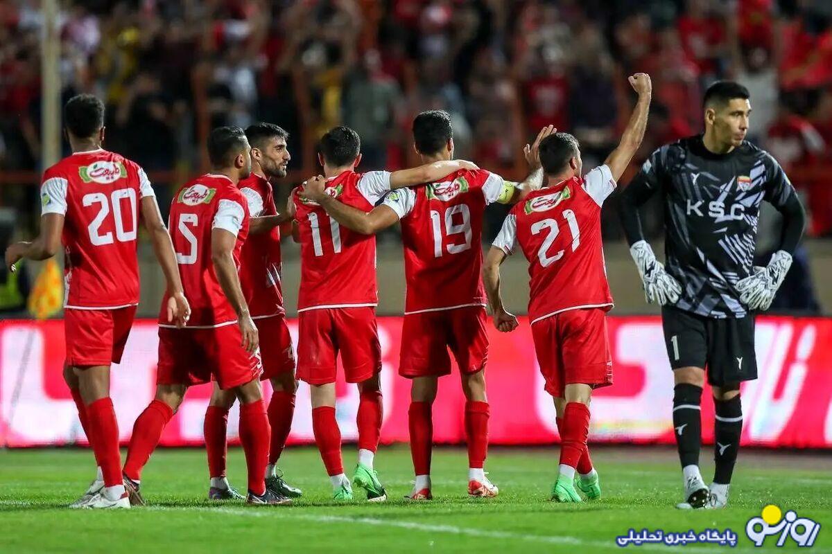 غایبان بزرگ پرسپولیس مقابل ملوان