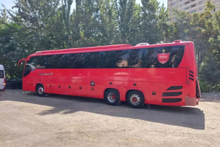 سفر زمینی کاروان پرسپولیس به قزوین