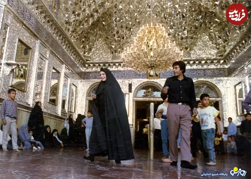بیتا فرهی در حرم شاهعبدالعظیم بیتا فرهی در حرم شاهعبدالعظیم