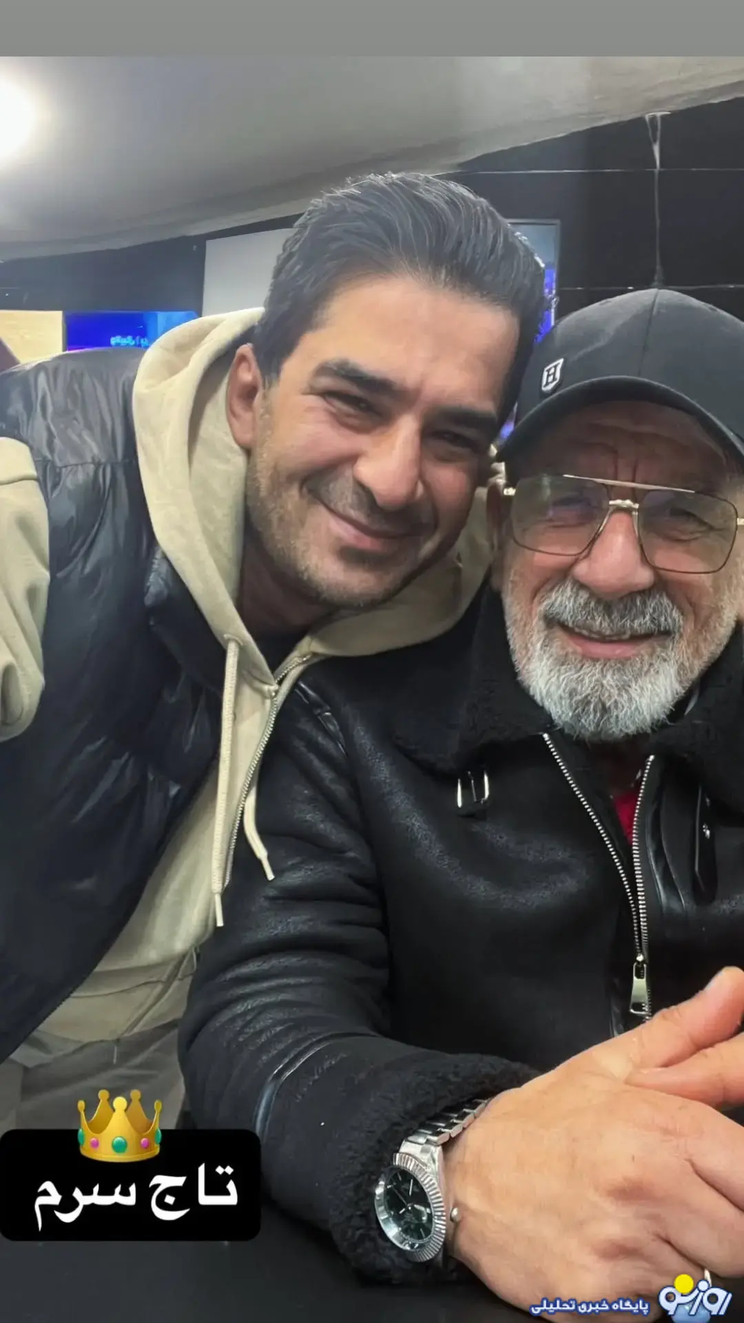 شباهت عجیب یوسف تیموری به پدرش شباهت عجیب یوسف تیموری به پدرش