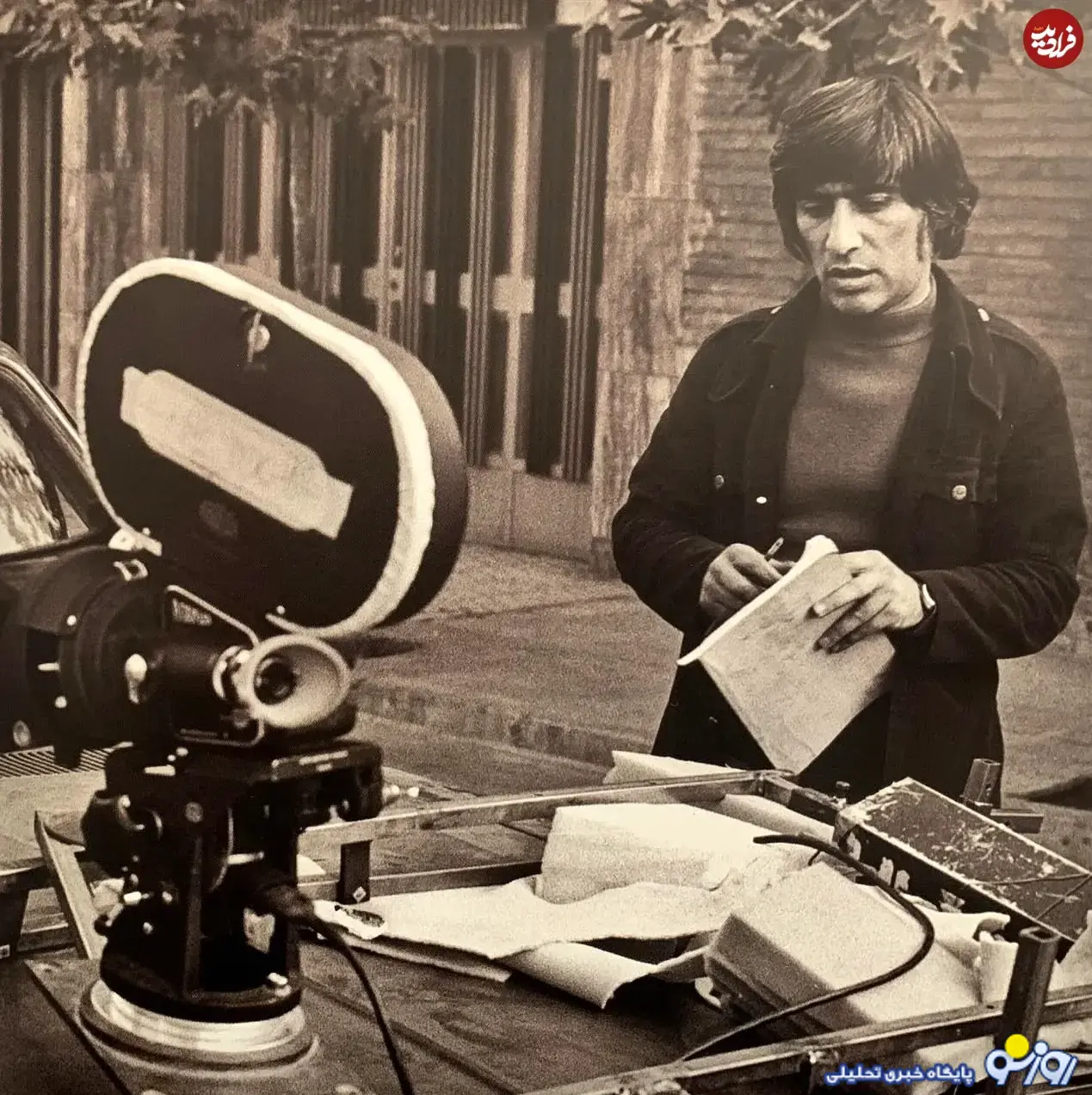 تصویر بهرام بیضایی در 39 سالگی