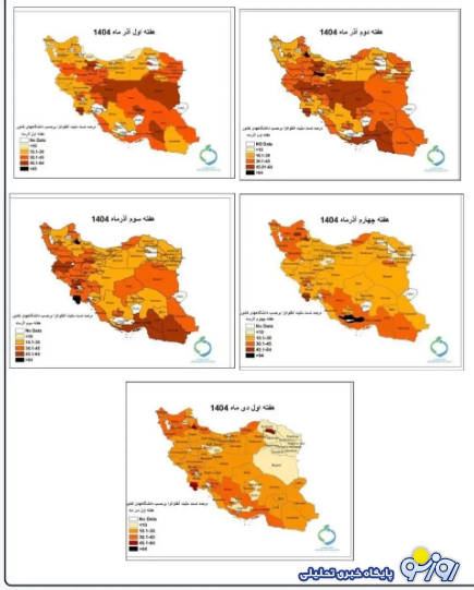 خبر مهم از وضعیت شیوع آنفلوآنزا در کشور خبر مهم از وضعیت شیوع آنفلوآنزا در کشور