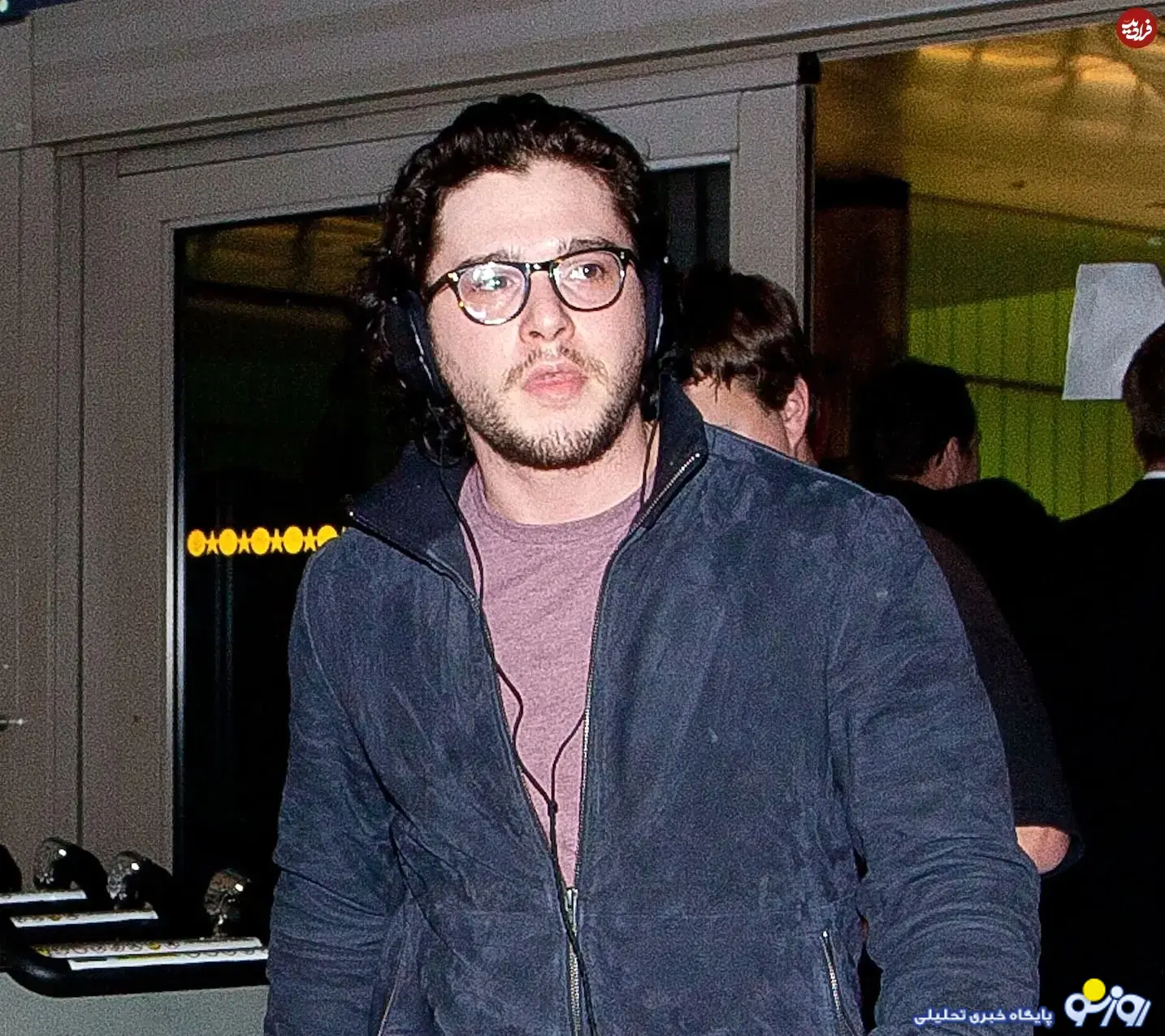 کیت هرینگتون در فرودگاه لس آنجلس