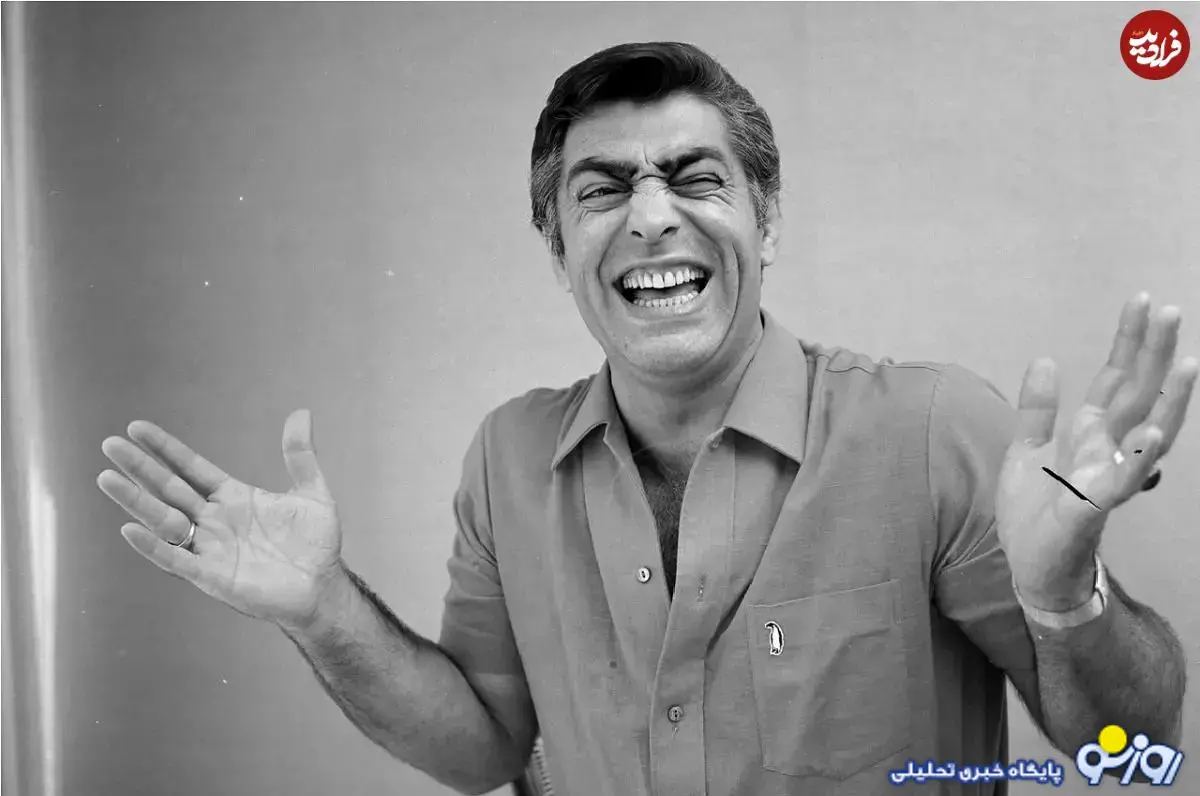 فردین در پشت صحنه فیلم قصر زرین فردین در پشت صحنه فیلم قصر زرین