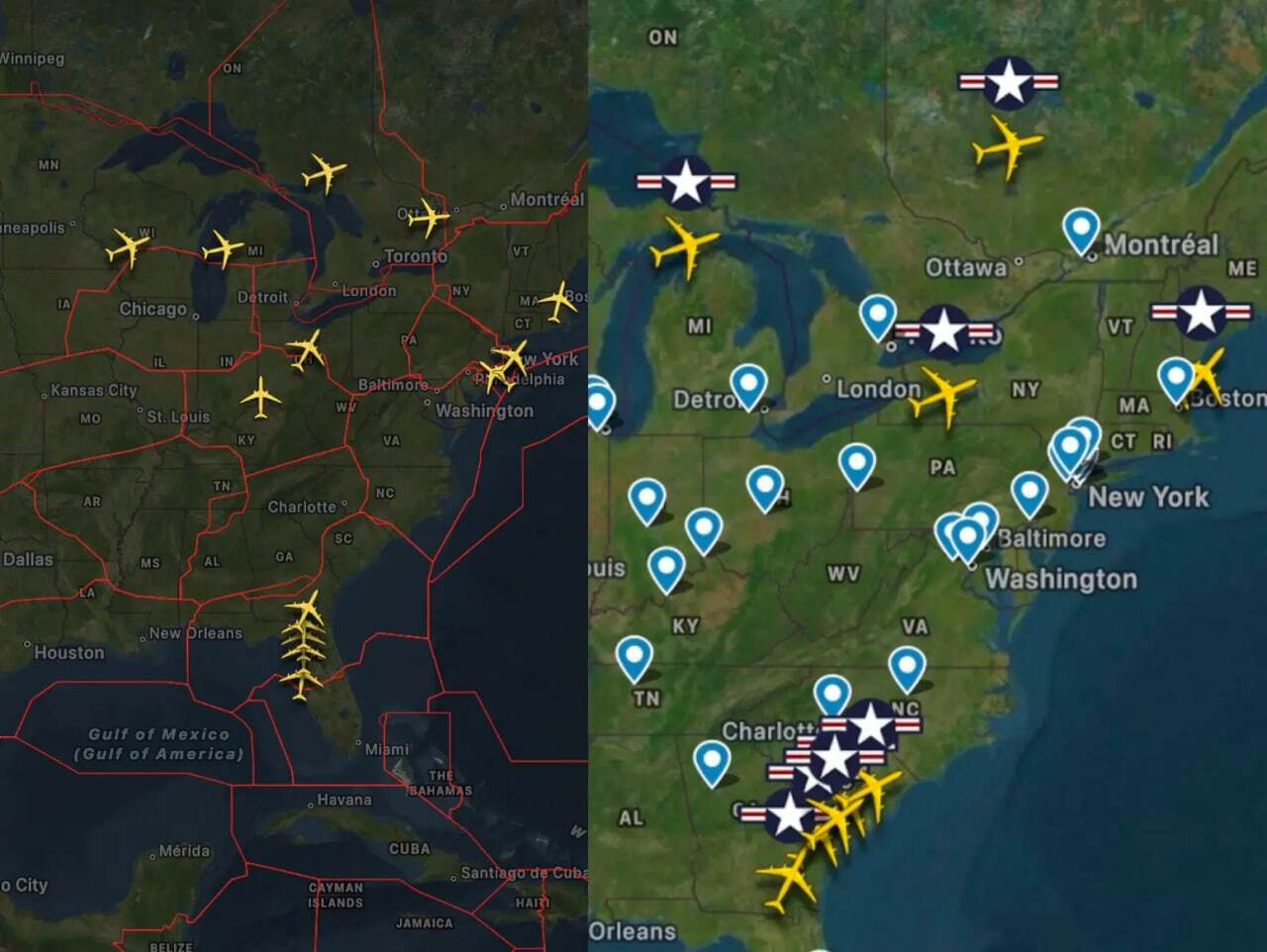 تحرکات مشکوک آمریکا در خاورمیانه/ انتقال بی‌سابقه هواپیماهای نظامی به منطقه خبرساز شد