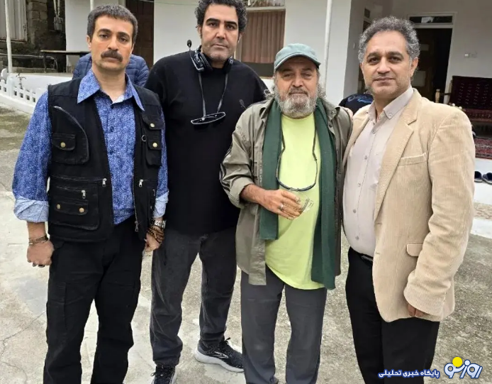 عکسی از ارسطو، کسلر و سیروس مقدم» در پشت صحنه سریال پایتخت ۷