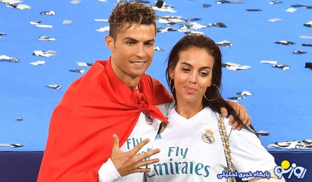 همسر رونالدو در حال خوردن غذای ایرانی/عکس