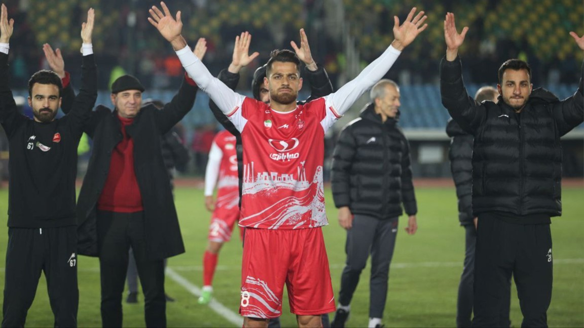 مرتضی پورعلی گنجی مدافع وسط پرسپولیس و تیم ملی ایران