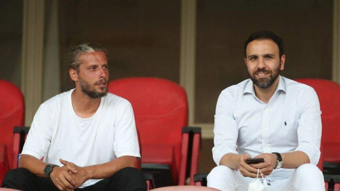 محسن خلیلی مهاجم سابق پرسپولیس و تیم ملی ایران - اشپیتیم آرفی مهاجم سابق پرسپولیس - خلیلی رییس اکادمی باشگاه پرسپولیس