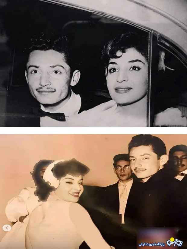 سفر به ایام قدیم؛ عروسی جمشید مشایخی و گیتی رئوفی سال 1336/عکس سفر به ایام قدیم؛ عروسی جمشید مشایخی و گیتی رئوفی سال 1336/عکس