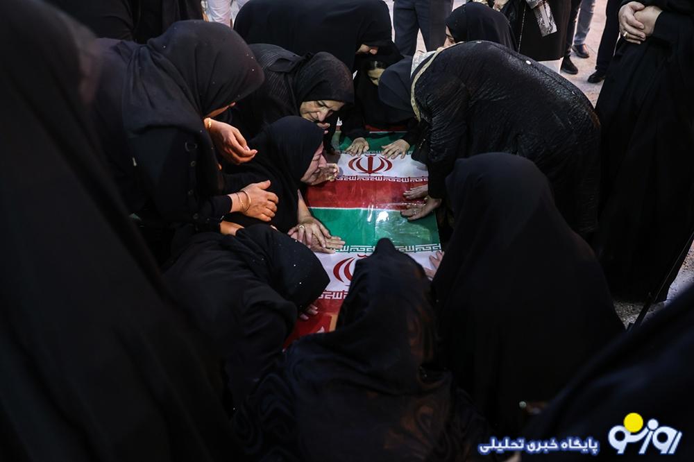 قطعه ۴۲ بهشت زهرا شهدای جنگ ایران با اسراییل را در آغوش گرفت!