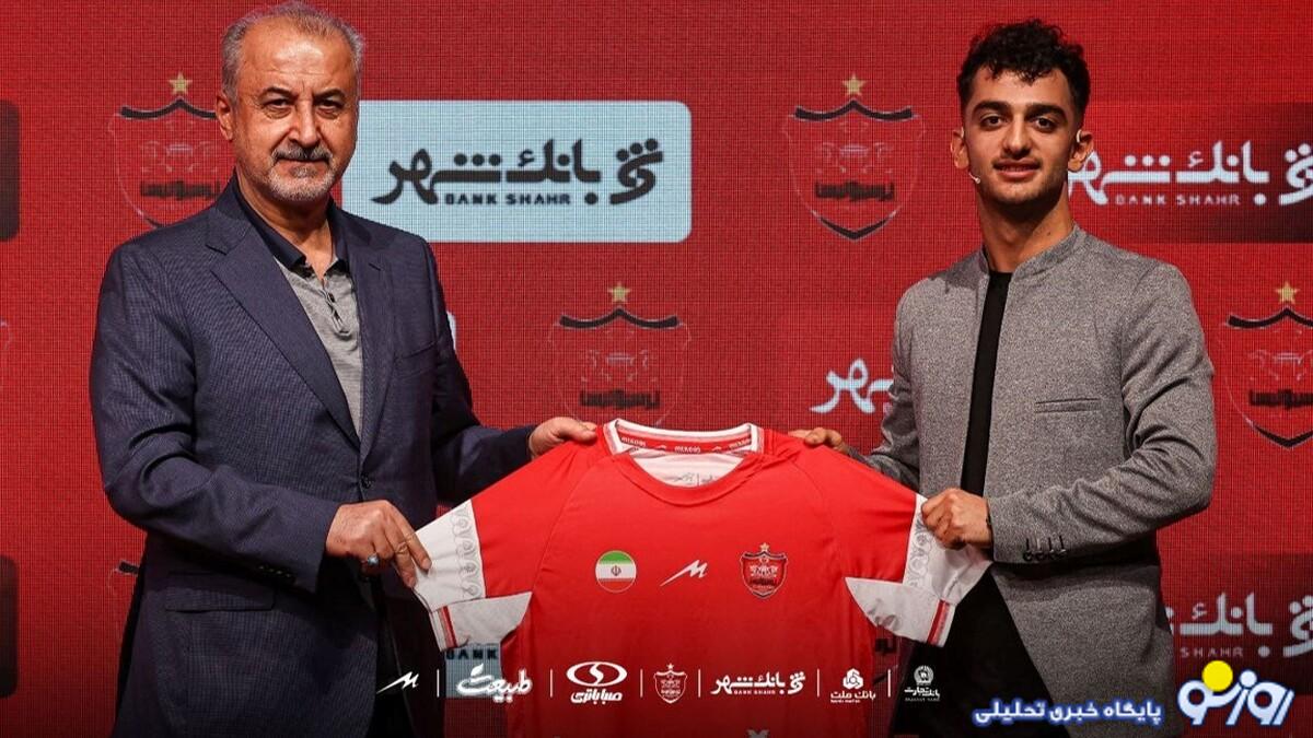 خرید جدید درویش: می‌توانم در سه پست پرسپولیس بازی کنم