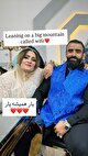 دلبری کردن هادی چوپان برای همسرش پس از بازگشت مستر المپیا/عکس