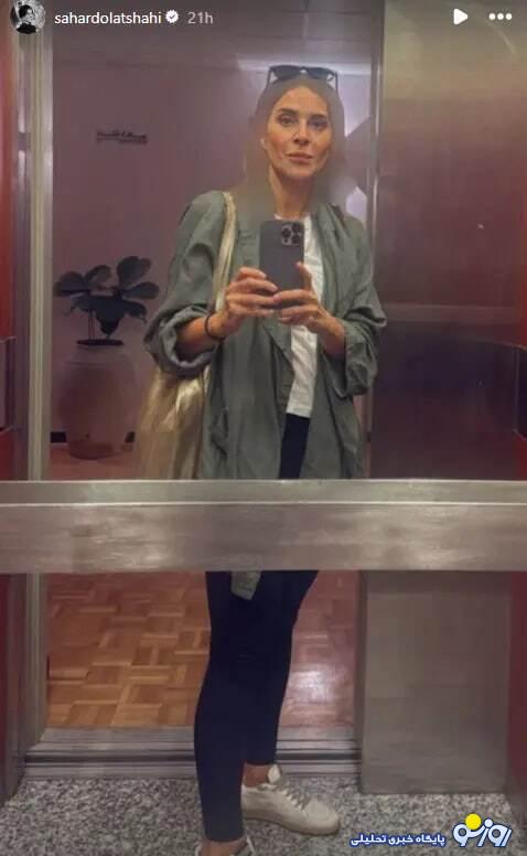 استوری آسانسوری خانم بازیگر!