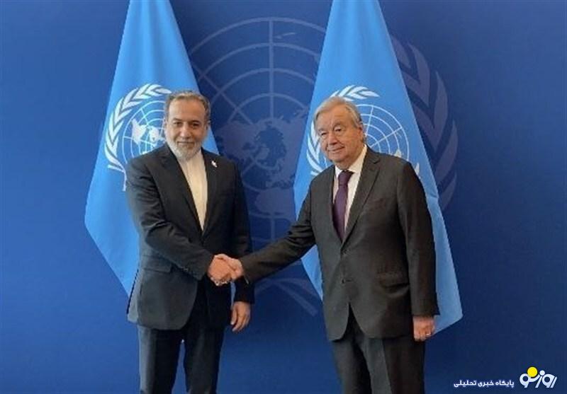 عراقچی خطاب به گوترش: محدودیتهای قطعنامه ۲۲۳۱ باید در موعد مقرر خاتمه یابد عراقچی خطاب به گوترش: محدودیتهای قطعنامه ۲۲۳۱ باید در موعد مقرر خاتمه یابد